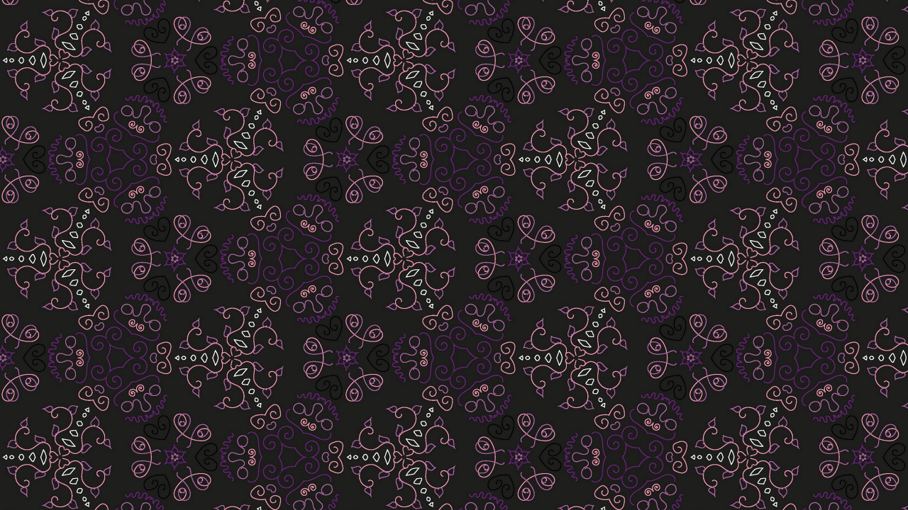 Black and White Floral Textile. Wallpaper in 1280x720 Resolution