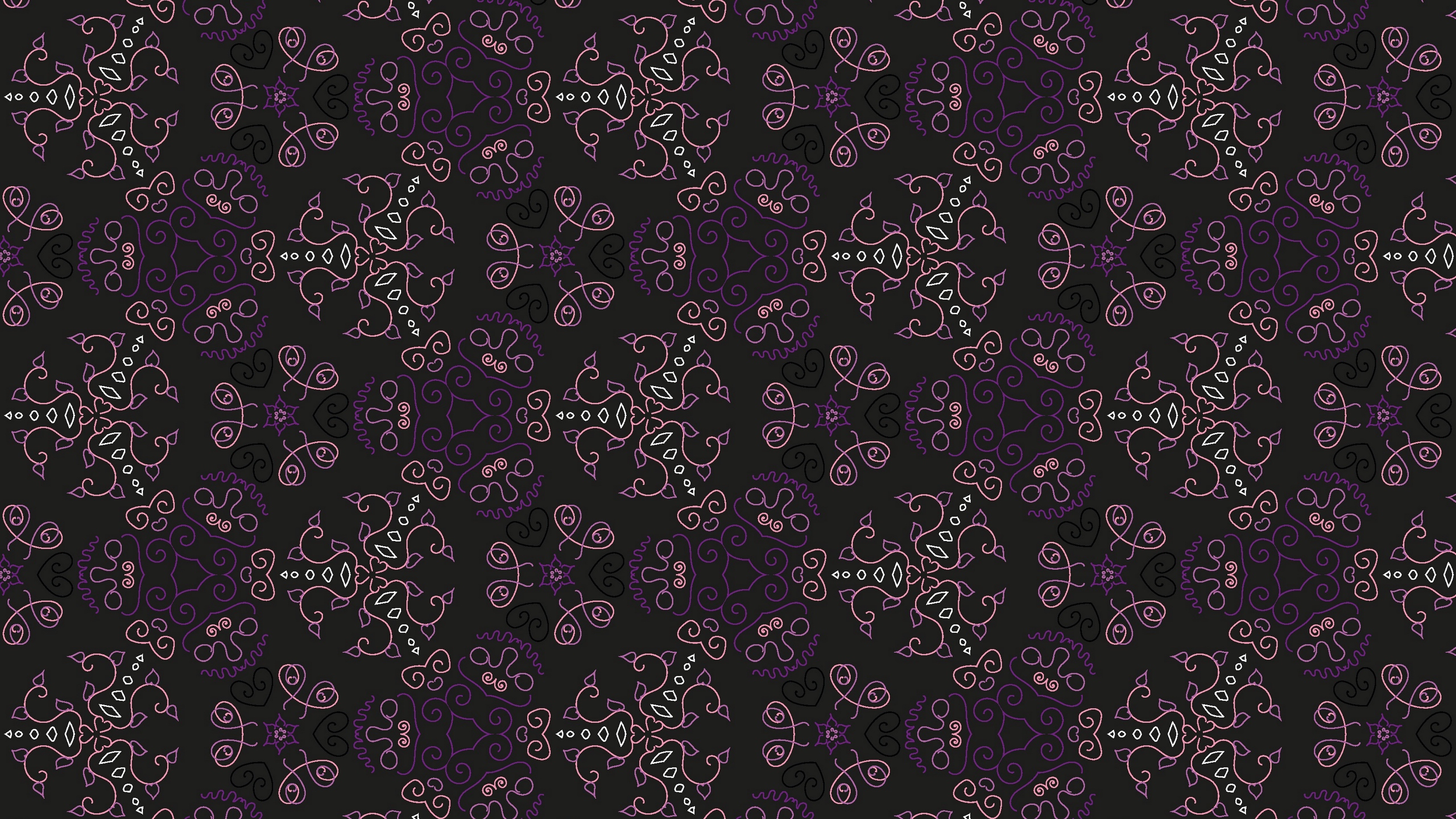 装饰品, 视觉艺术, 紫色的, 纹理, 黑色的 壁纸 2560x1440 允许