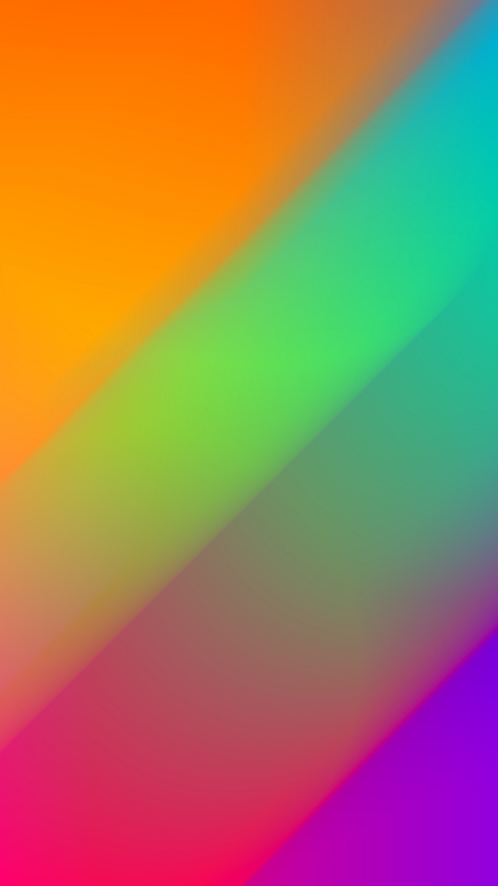 Gelbe Rosa Und Blaue Lichter. Wallpaper in 720x1280 Resolution