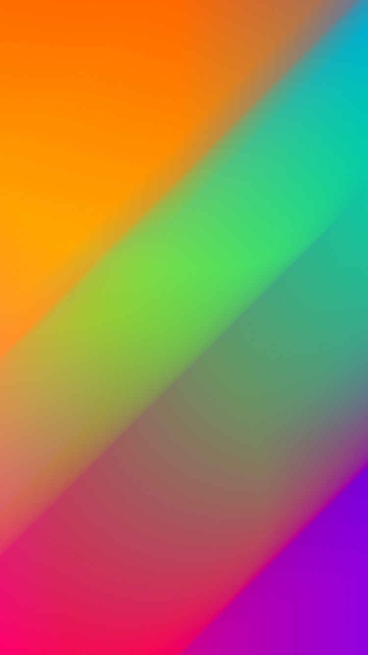 Gelbe Rosa Und Blaue Lichter. Wallpaper in 750x1334 Resolution