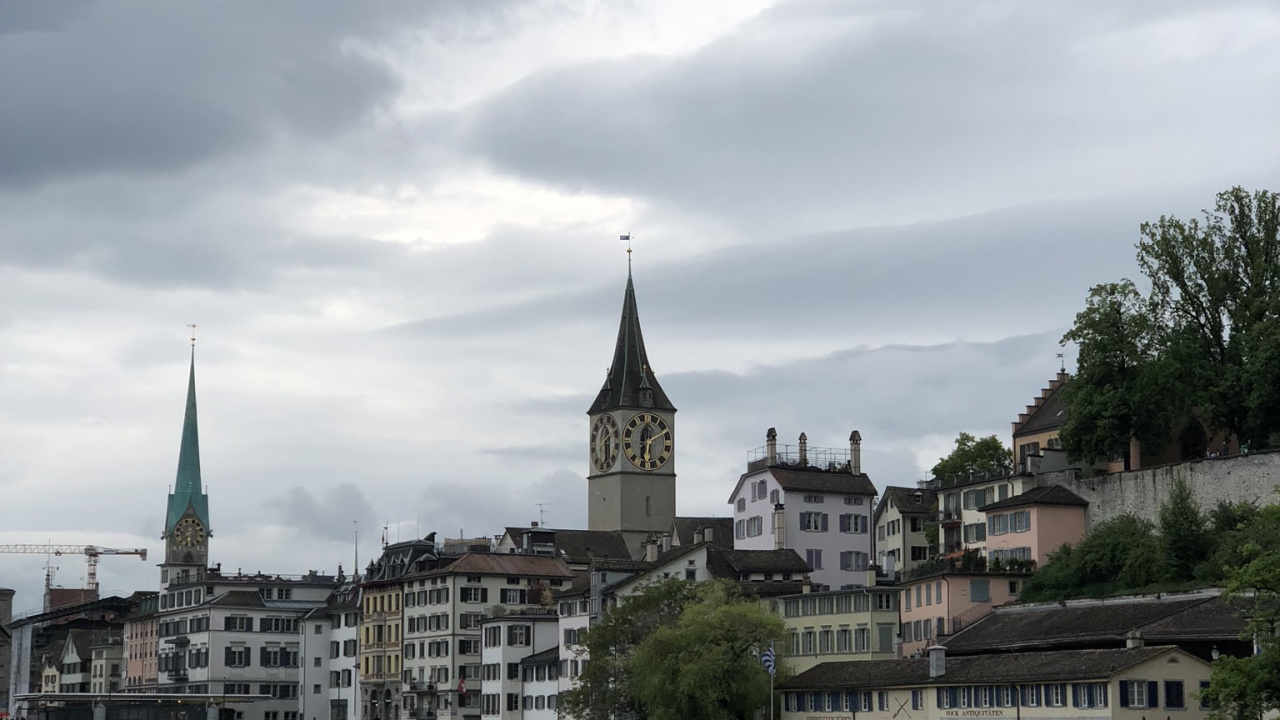 Limmat, Eau, Szczecin, Voie Navigable, Spire. Wallpaper in 1280x720 Resolution