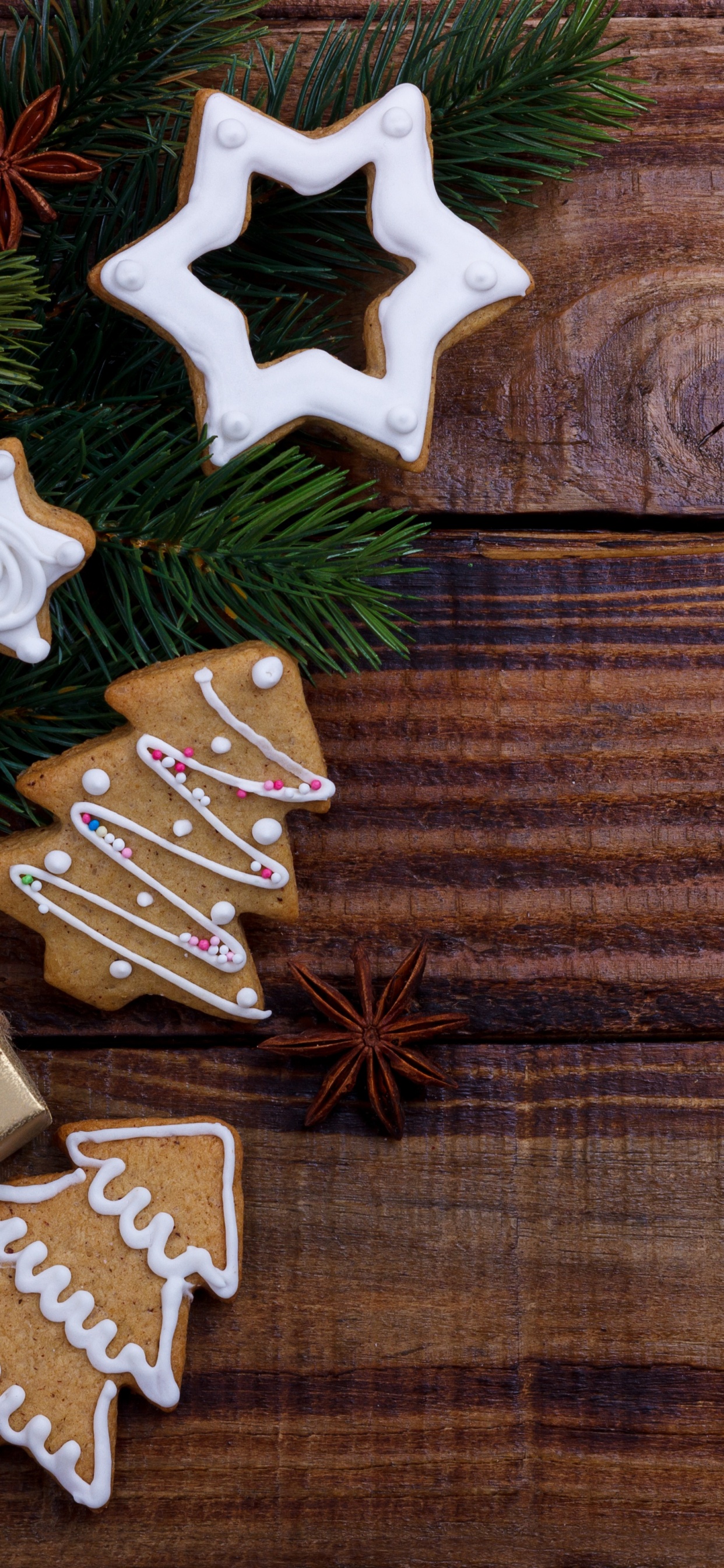 Décoration de Noël, Nouvelle Année, Brown, Ornement de Noël, Textile. Wallpaper in 1242x2688 Resolution