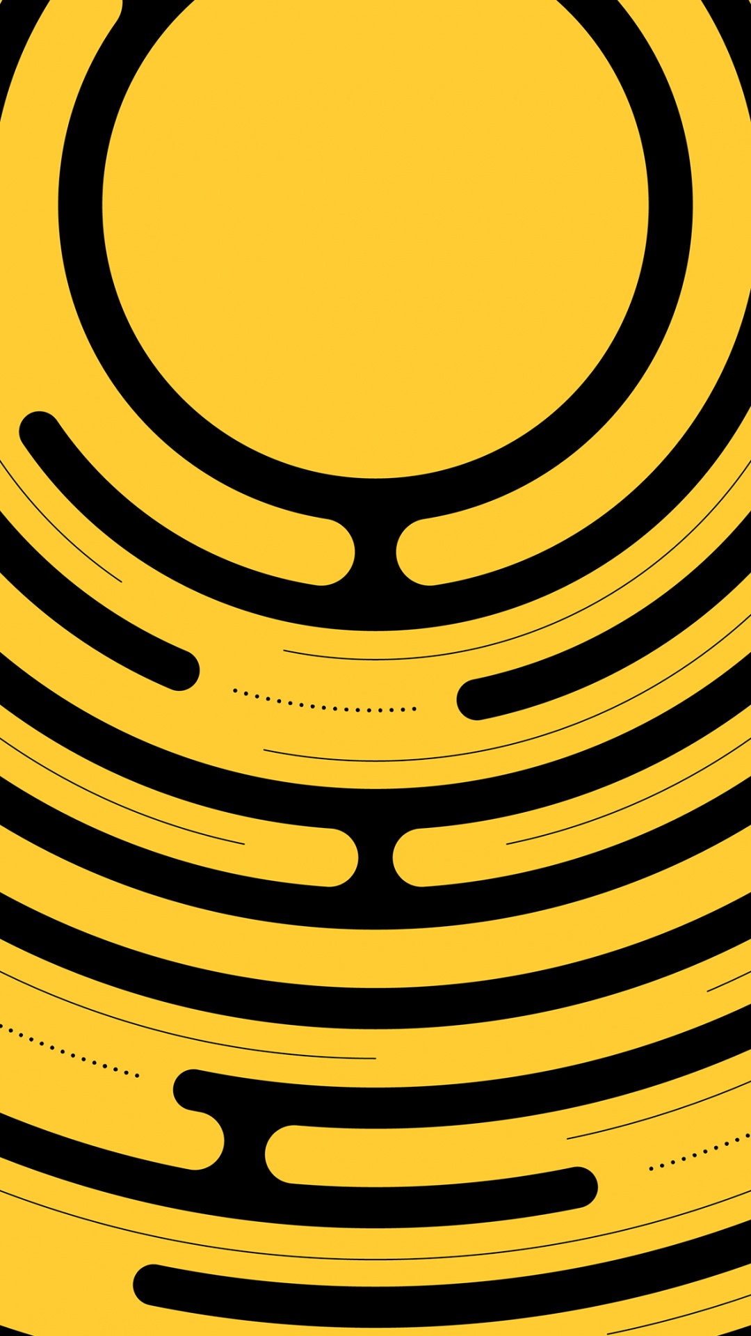 Circle, Parallels, Symmetry, Pattern, Eyelash. Wallpaper in 1080x1920 Resolution