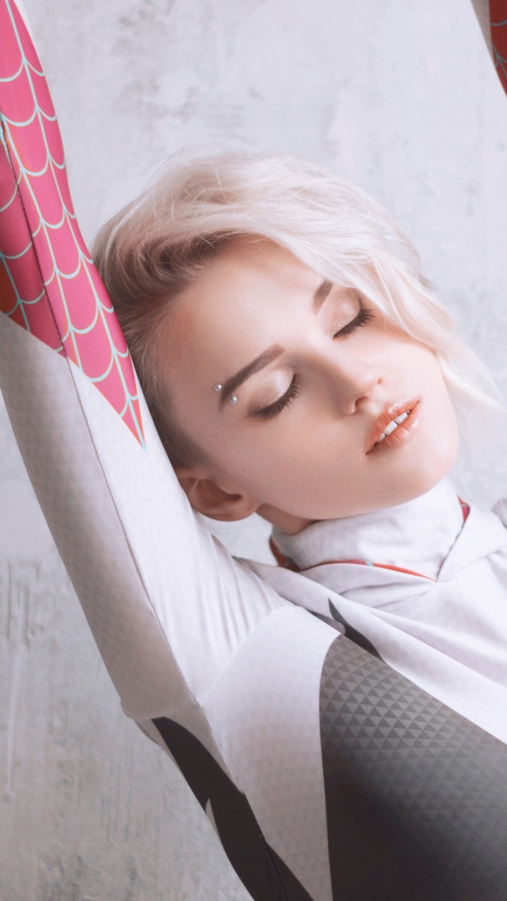 White, Pink, Beauty, Textile, Child. Wallpaper in 720x1280 Resolution