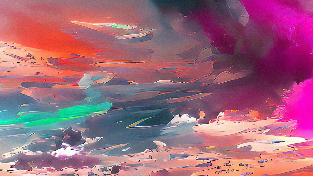 Cloud, Atmosphere, Purple, Afterglow, Orange. Wallpaper in 1280x720 Resolution