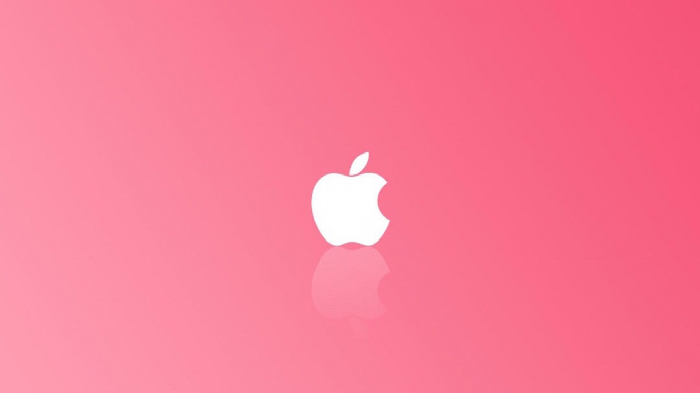 Apple, Macbook, Pink, Herzen, Magenta. Wallpaper in 1366x768 Resolution