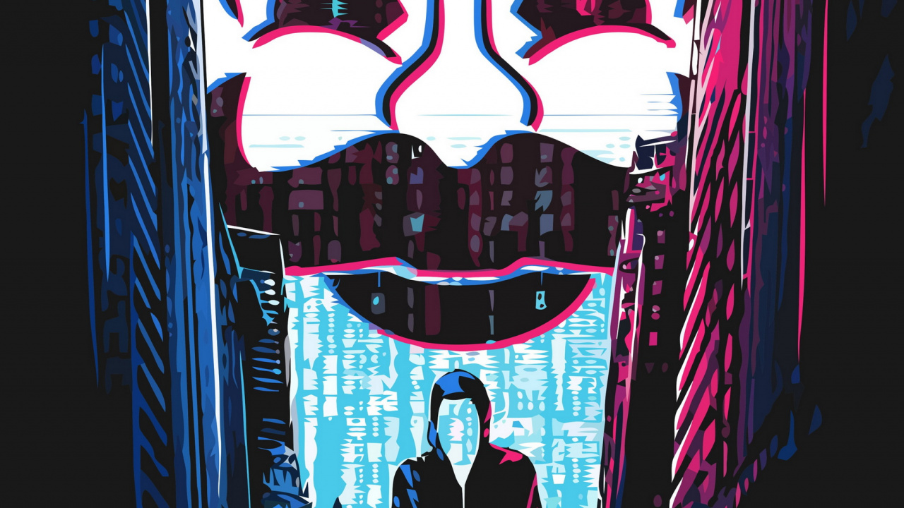 图形设计, 艺术, 套, 品红色, 电蓝色的 壁纸 1280x720 允许