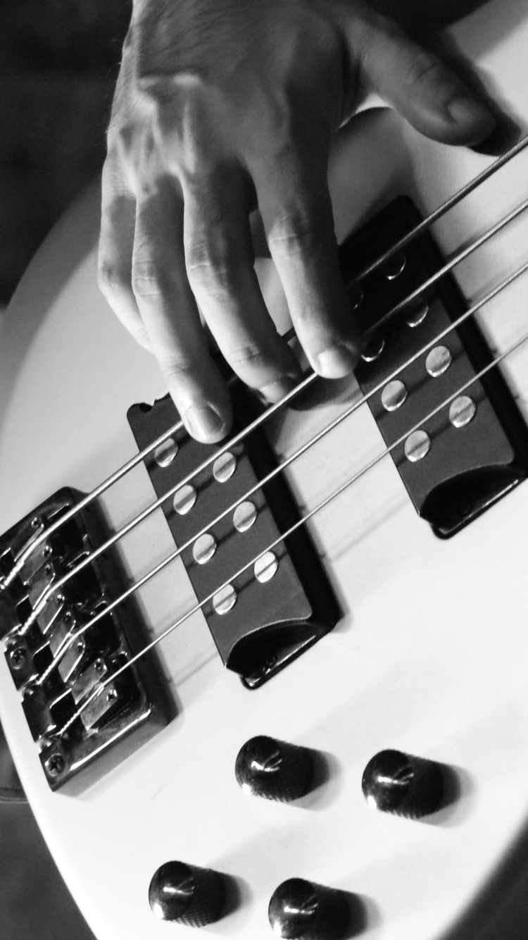 低音吉他, 吉他, 低音提琴, 电吉他, 拨弦乐器 壁纸 750x1334 允许