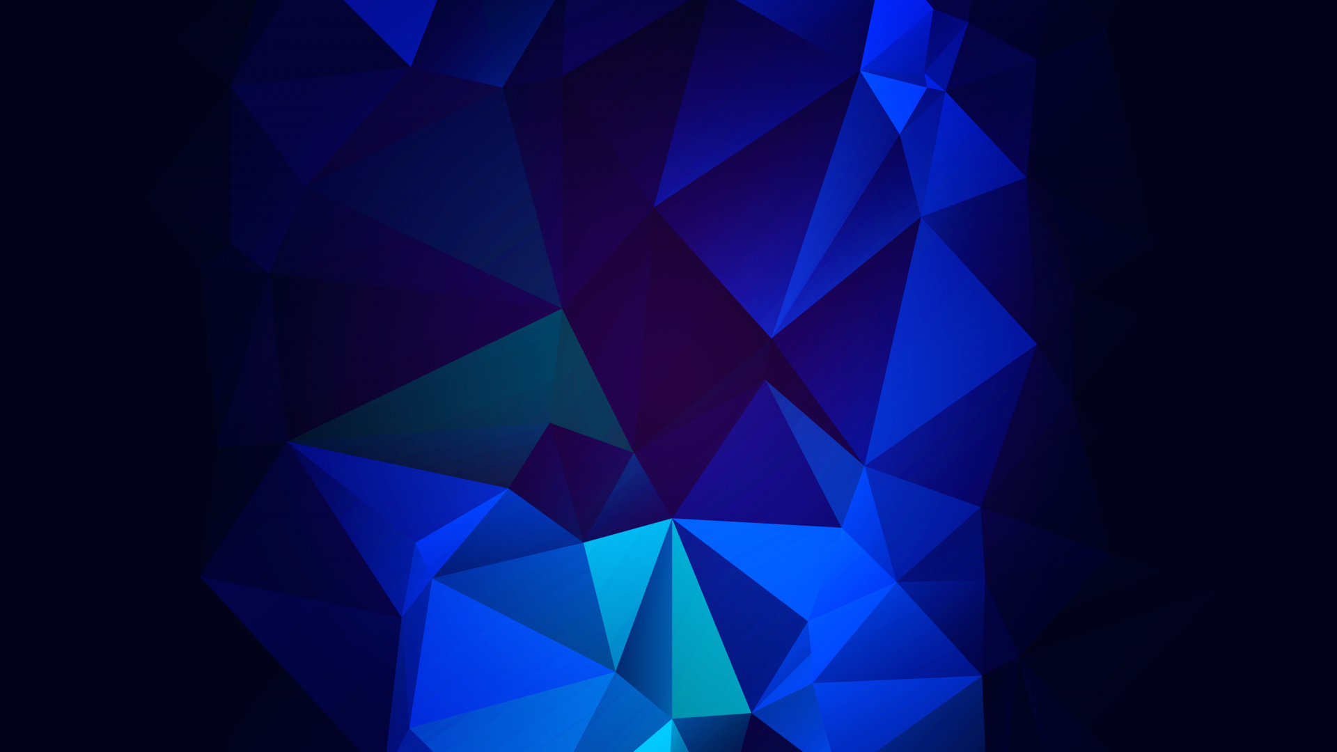 Polígono, Azul, Patrón, Azure, Azul Majorelle. Wallpaper in 1920x1080 Resolution