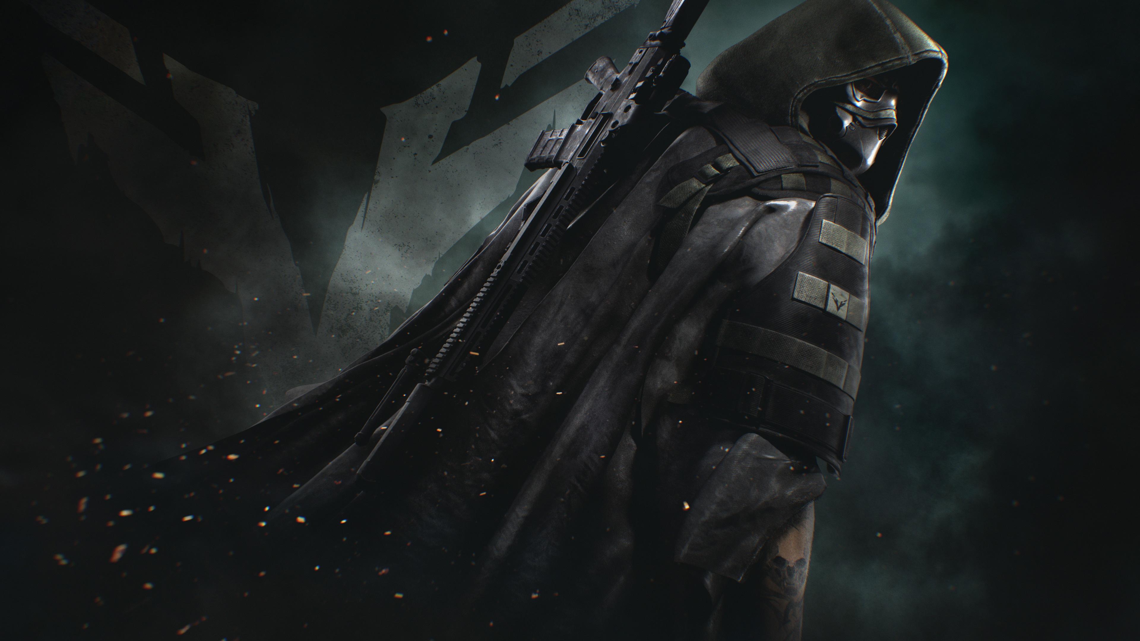 Tom Clancys Ghost Recon Breakpoint, Tom Clancys Ghost Recon Wildlands, Ubisoft, Darkness, Illustration. Wallpaper in 3840x2160 Resolution