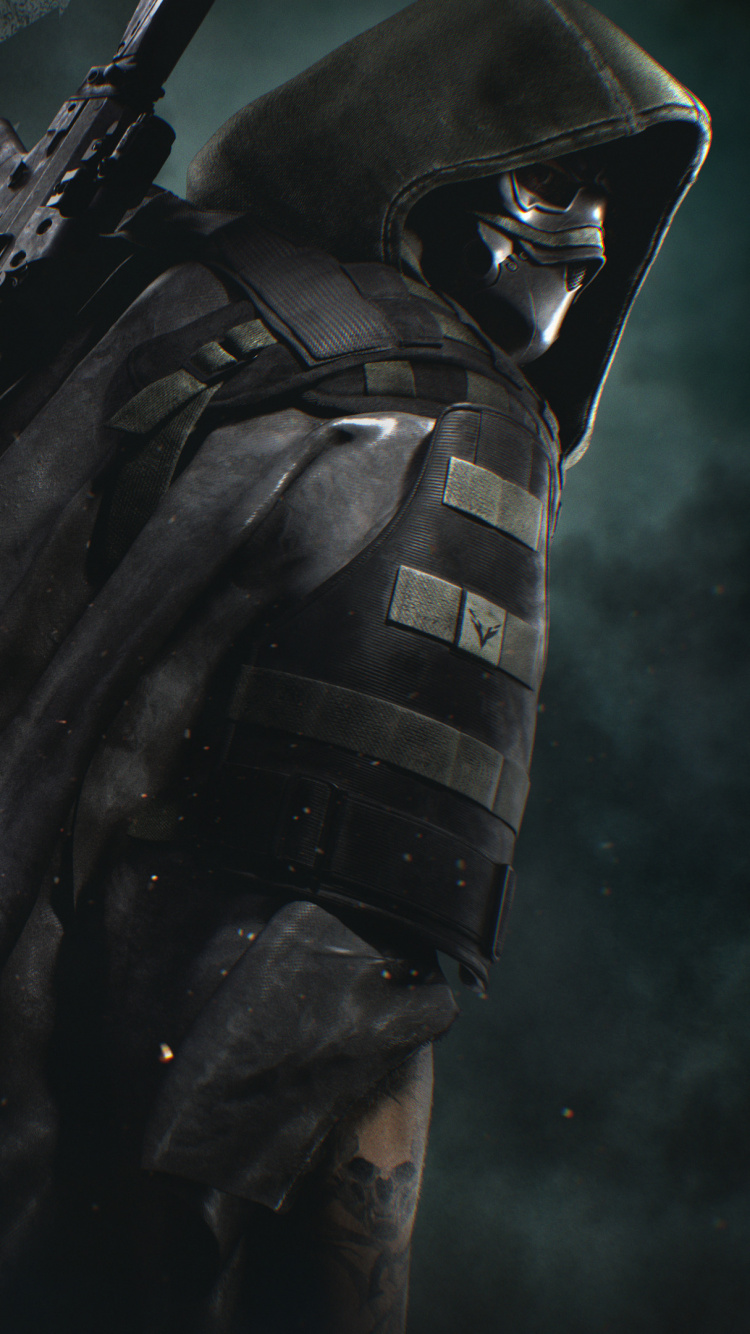 Tom Clancys Ghost Recon Breakpoint, Tom Clancys Ghost Recon Wildlands, Ubisoft, Darkness, Illustration. Wallpaper in 750x1334 Resolution