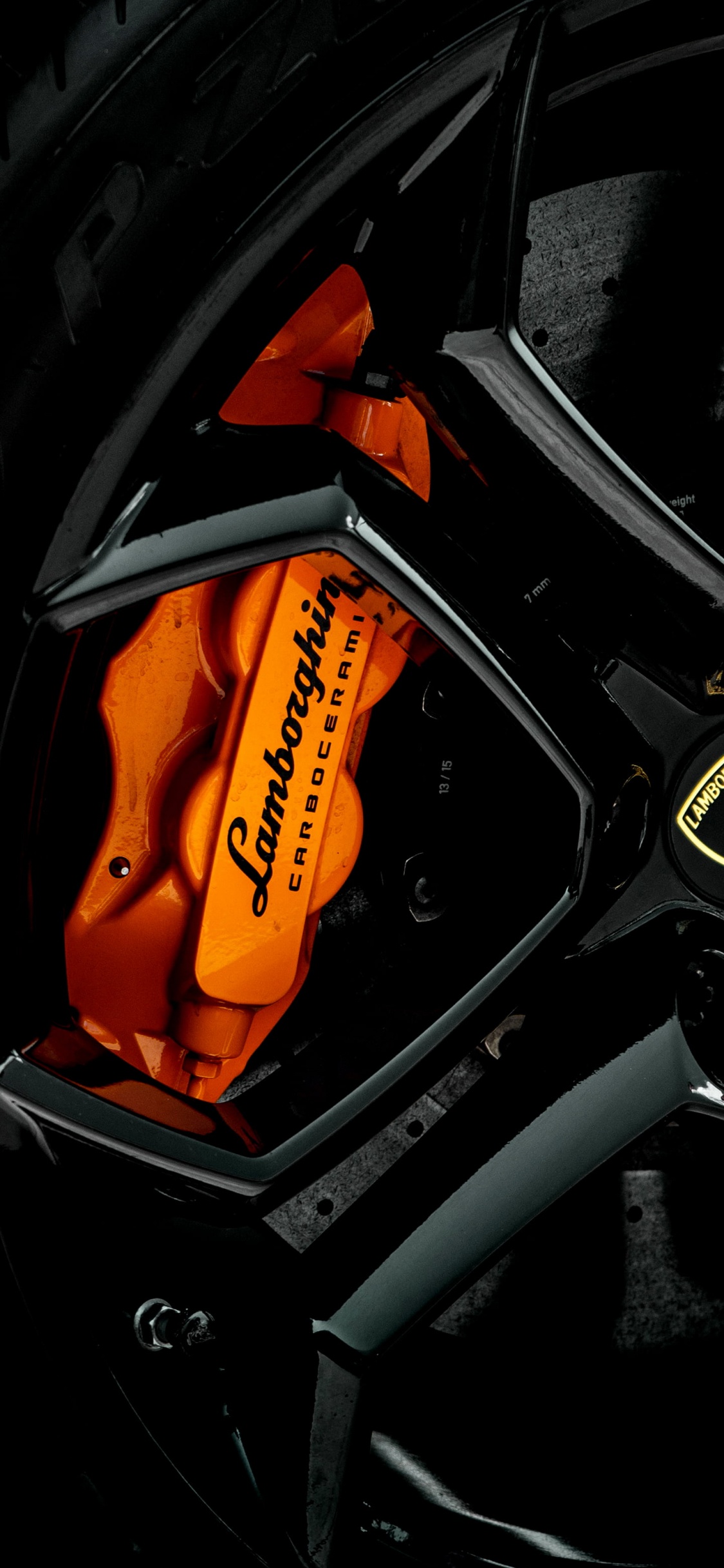 Brake, Cars, Lamborghini, Bike, Sports Car. Wallpaper in 1125x2436 Resolution