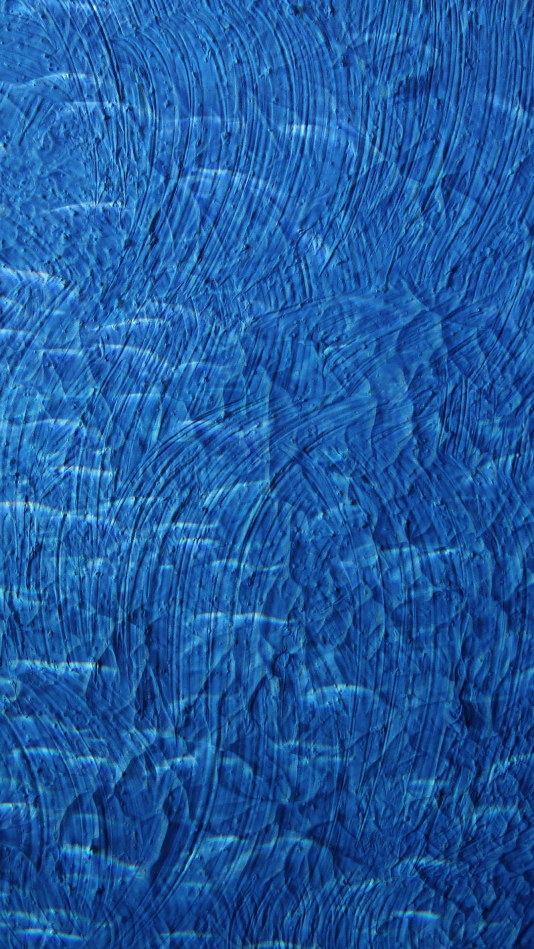 Blaue Und Weiße Abstrakte Malerei. Wallpaper in 1080x1920 Resolution