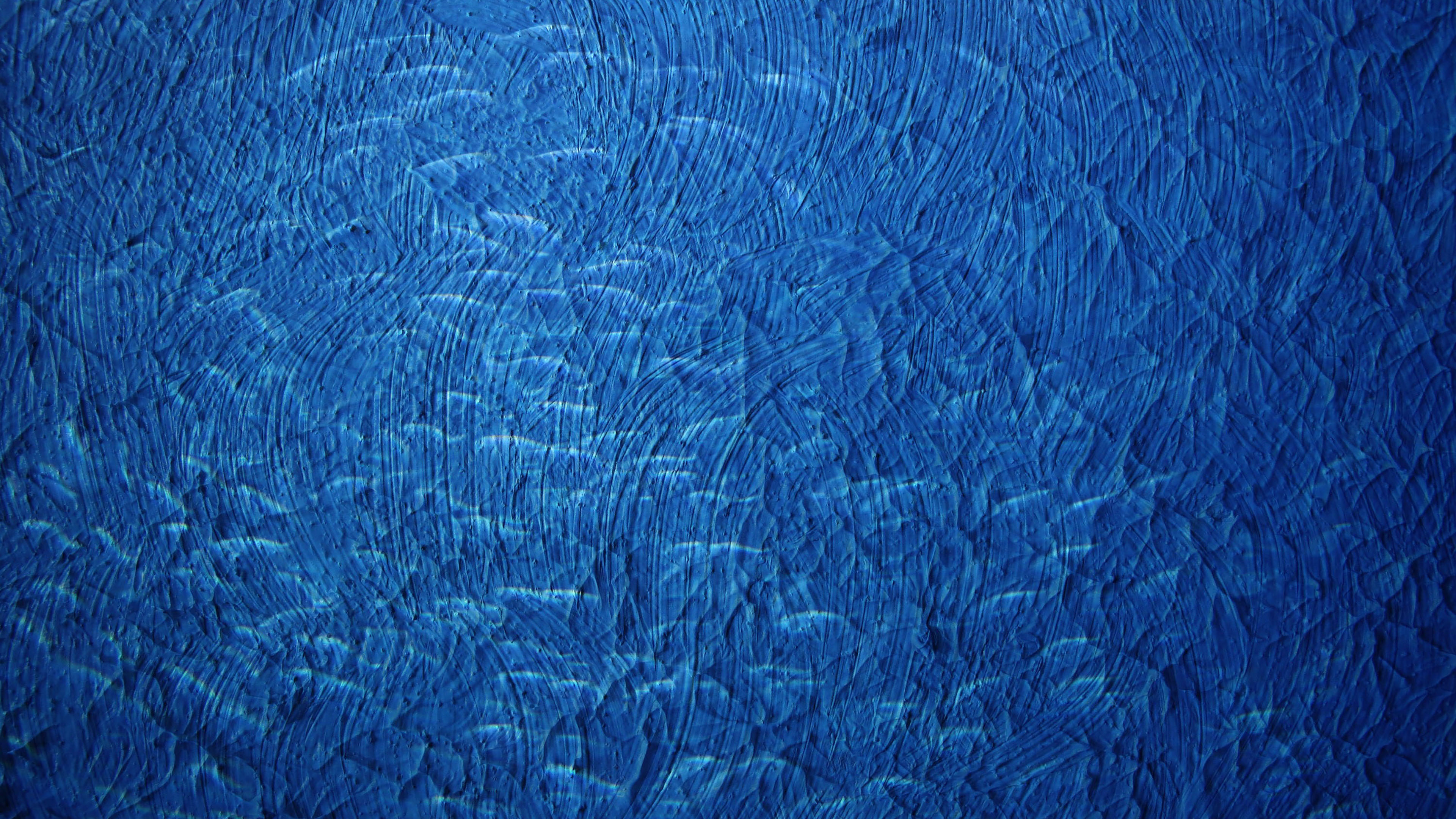 Pintura Abstracta Azul y Blanca. Wallpaper in 3840x2160 Resolution