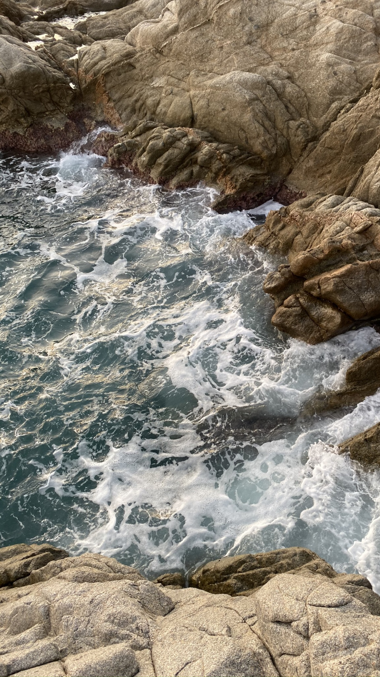 Rapid, Waterfall, Boulder m Delivery, Watercourse, Water Resources. Wallpaper in 750x1334 Resolution