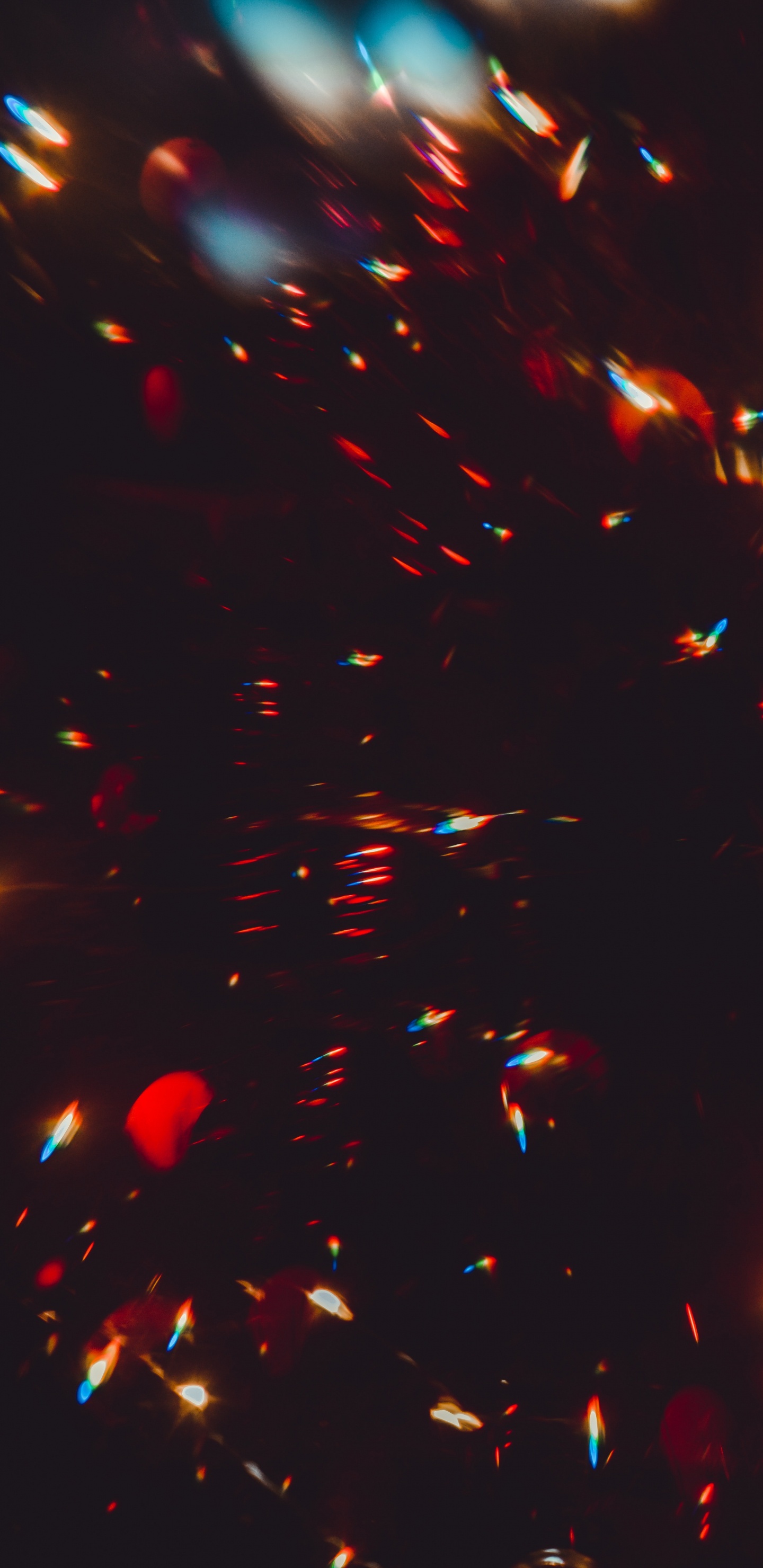 Red and Yellow Fireworks Display During Nighttime. Wallpaper in 1440x2960 Resolution