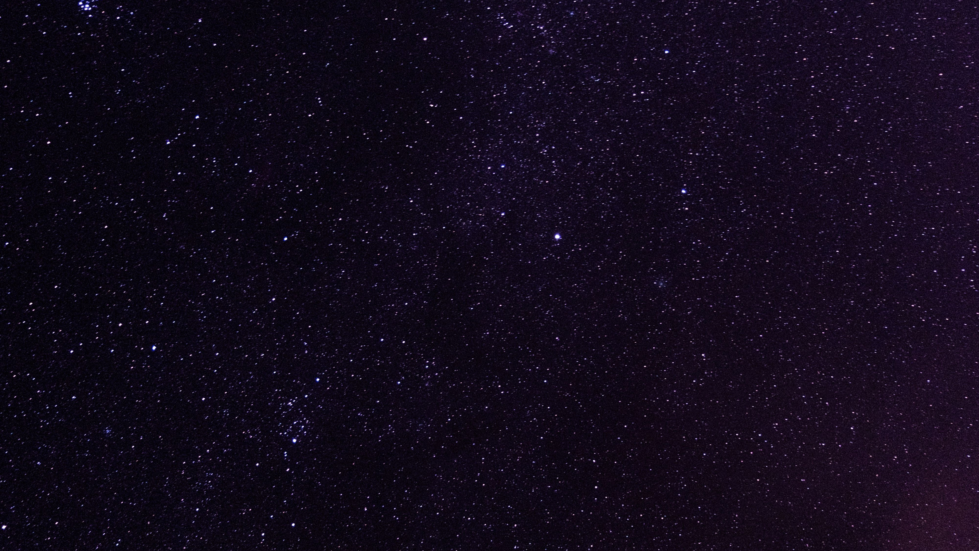 Ciel Étoilé Au-dessus de la Nuit Étoilée. Wallpaper in 3840x2160 Resolution