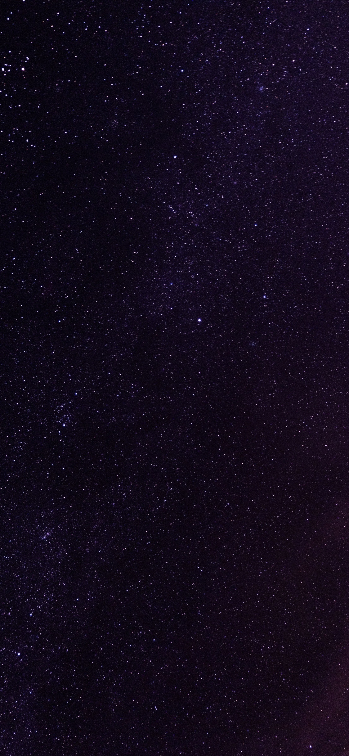 Starry Night Sky Over The Starry Night. Wallpaper in 1125x2436 Resolution