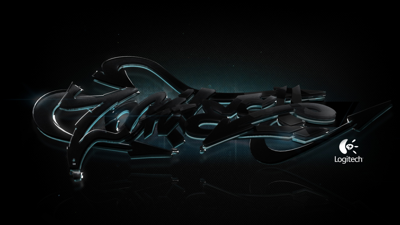 White and Black Abstract Illustration. Wallpaper in 1366x768 Resolution