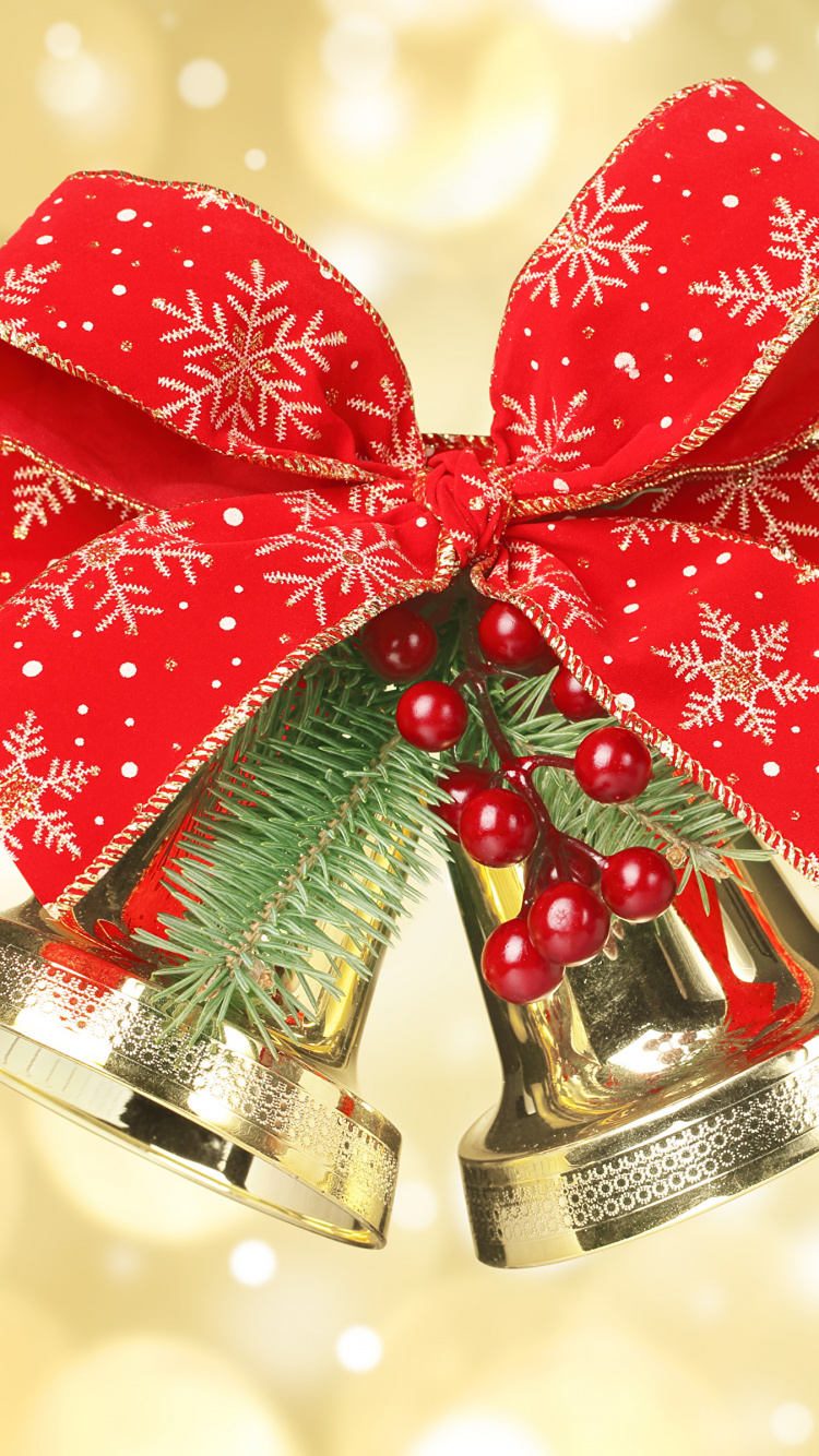 圣诞节那天, 新的一年, 假日, 圣诞节的装饰品, 圣诞装饰 壁纸 750x1334 允许