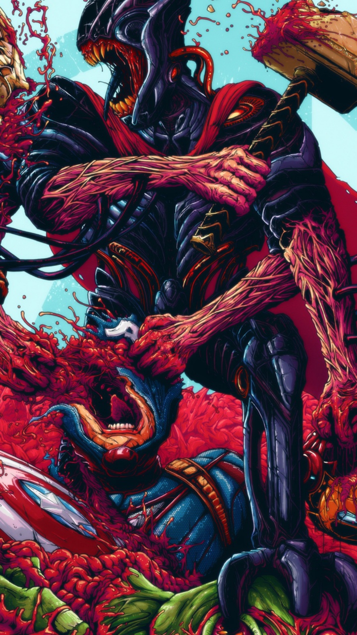 Brock Hofer, Kunst, Illustration, Marvel Comics, Design. Wallpaper in 720x1280 Resolution