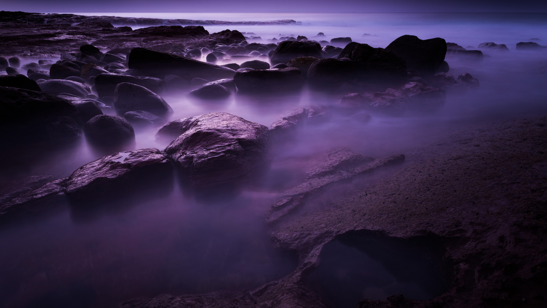 Glace Sur Plan D'eau. Wallpaper in 1920x1080 Resolution