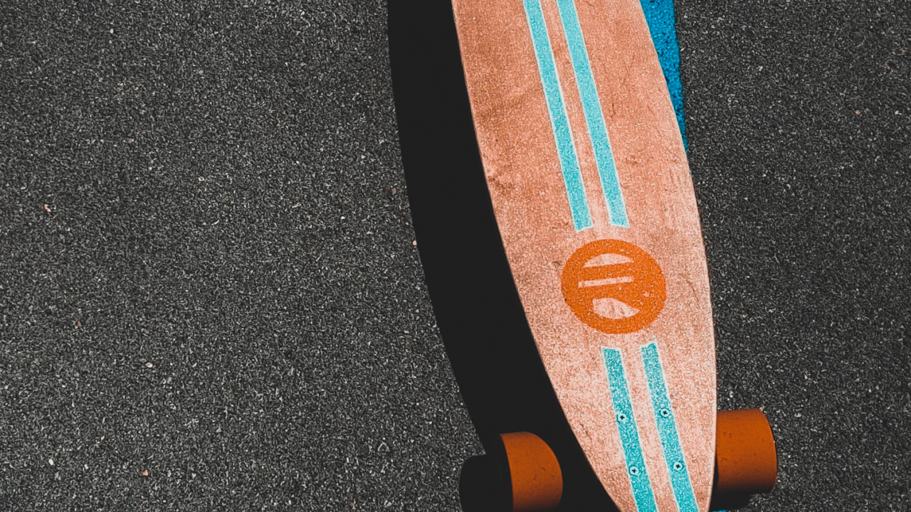 Orange, Sport, Surfbrett, Kapuze, Blau. Wallpaper in 1280x720 Resolution