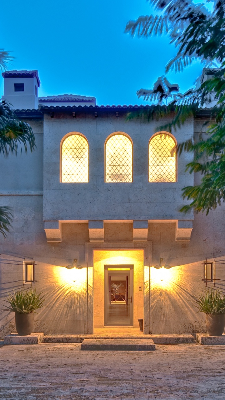 Mansión de Phil Collins Miami, Miami, Mansión, Edificio, Propiedad. Wallpaper in 720x1280 Resolution