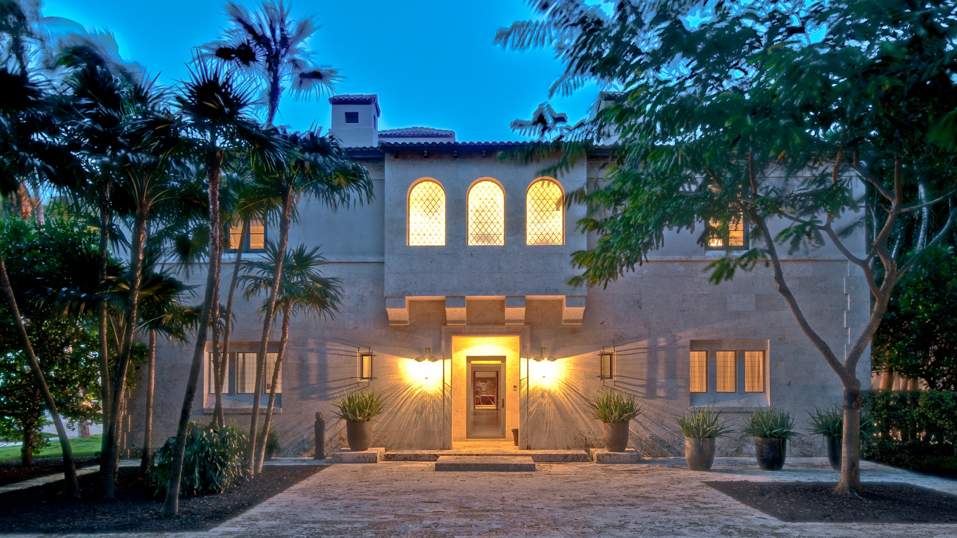 Phil Collins Miami Villa, Miami, Haus, Gebäude, Eigenschaft. Wallpaper in 1920x1080 Resolution