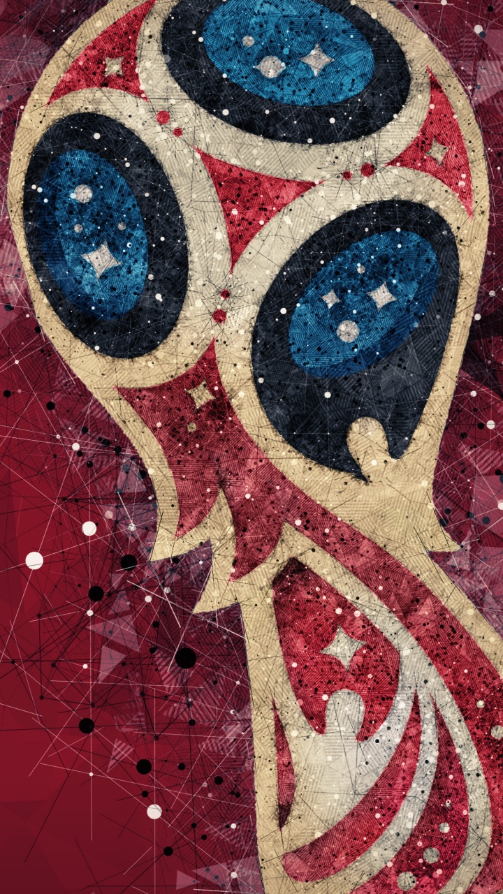 Blue and Red Floral Decor. Wallpaper in 720x1280 Resolution