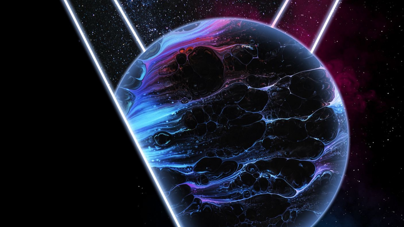 Atmosphäre, Purpur, Astronomisches Objekt, Wissenschaft, Electric Blue. Wallpaper in 1366x768 Resolution