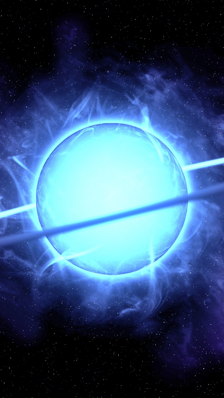 Blue and White Light Illustration. Wallpaper in 720x1280 Resolution