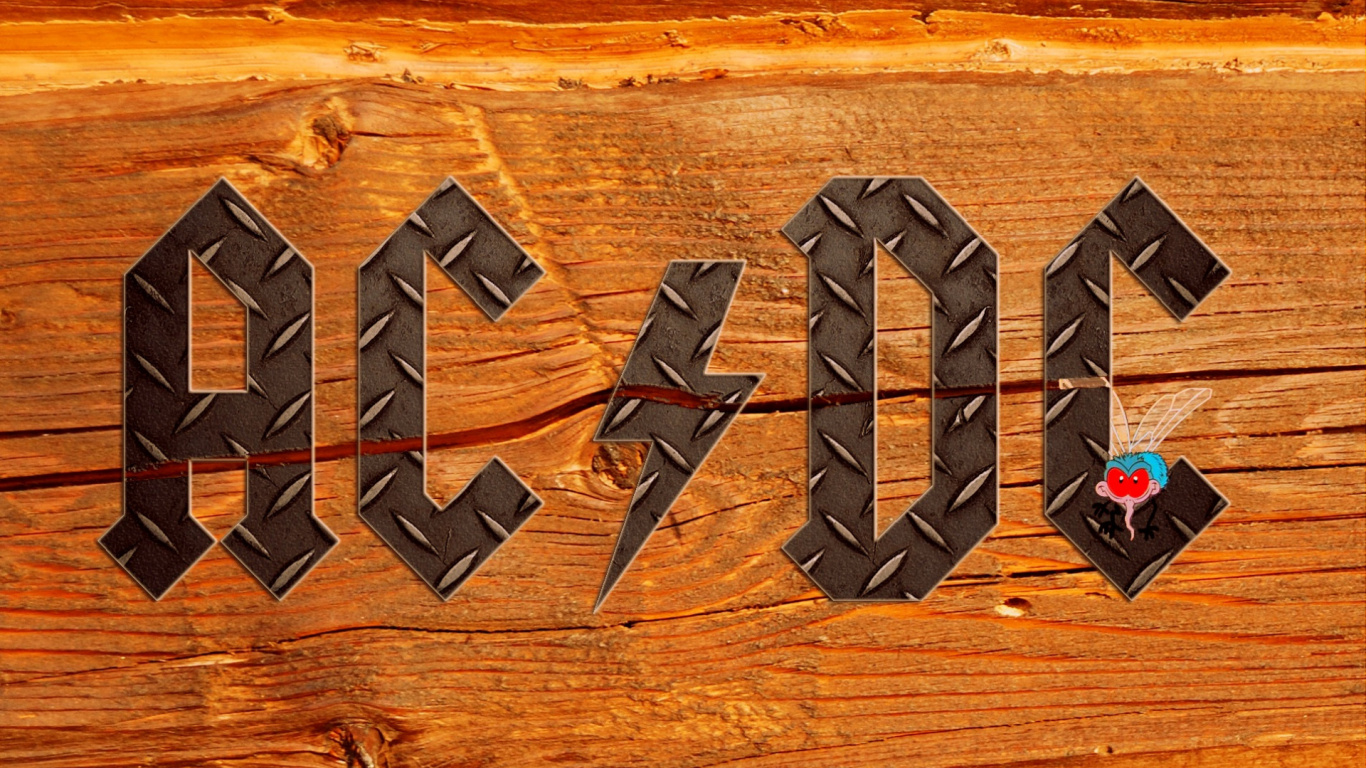 ac Dc, Rock, Hardrock, Rockband, Musical-ensemble. Wallpaper in 1366x768 Resolution
