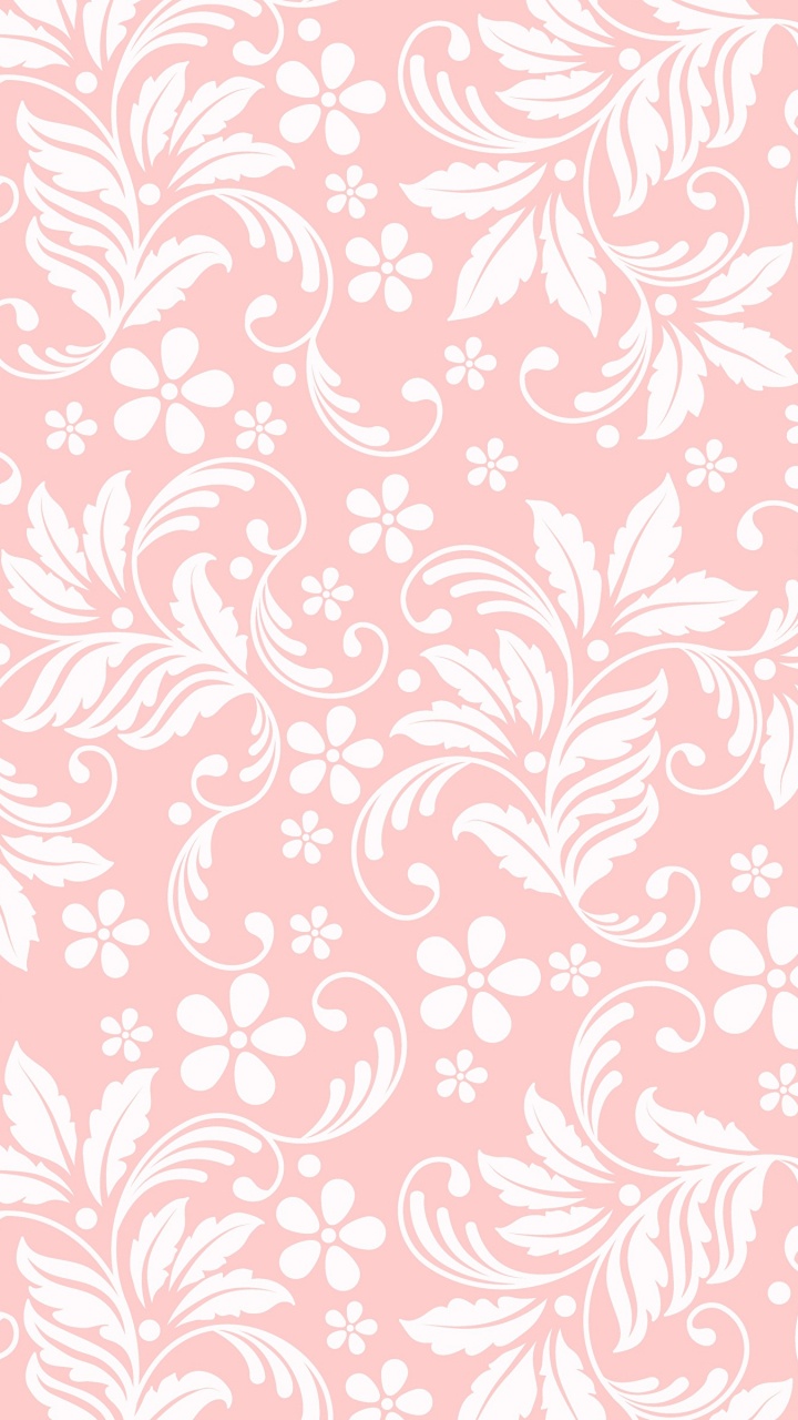 Textile Floral Rouge et Blanc. Wallpaper in 720x1280 Resolution