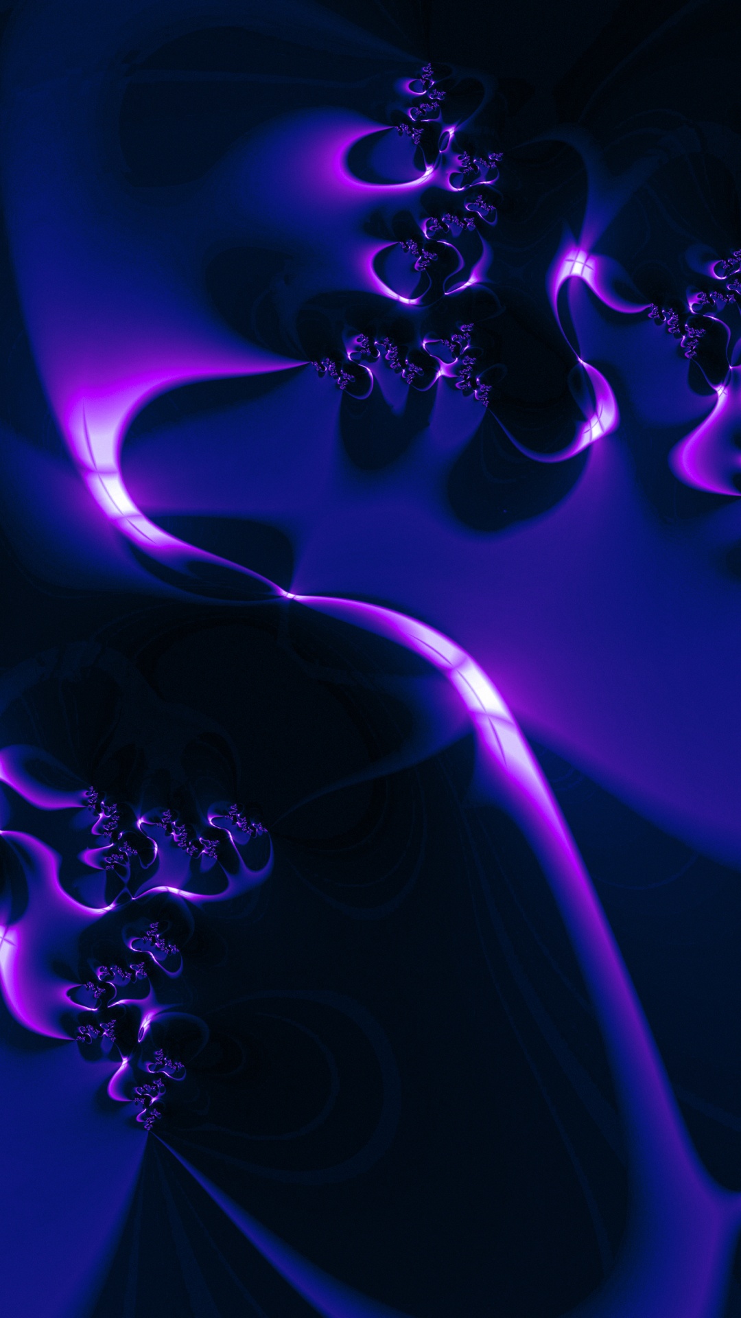 Lumière, Purple, Blue, Noir, Liquid. Wallpaper in 1080x1920 Resolution
