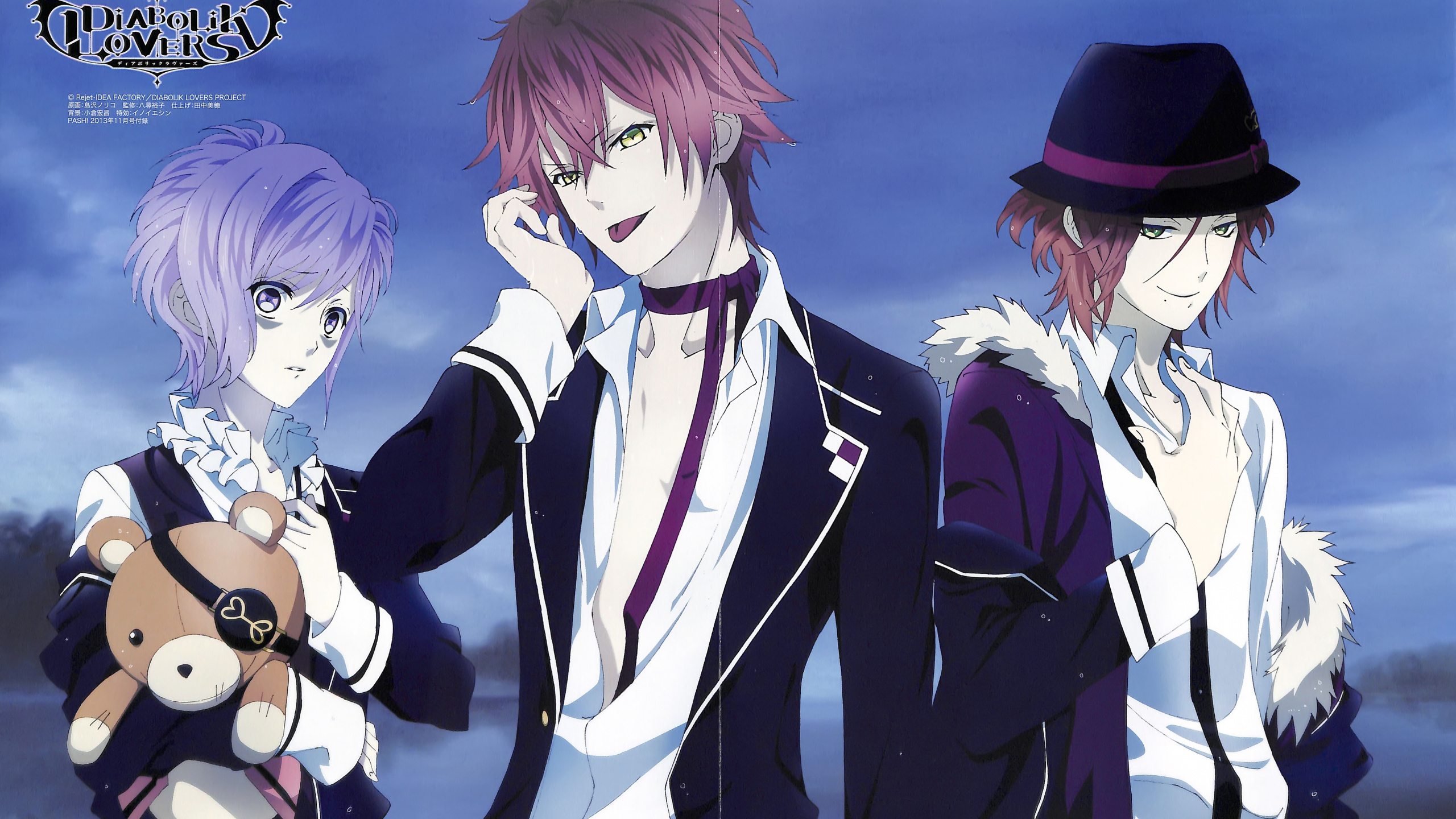 Personajes de Anime Masculinos y Femeninos. Wallpaper in 2560x1440 Resolution