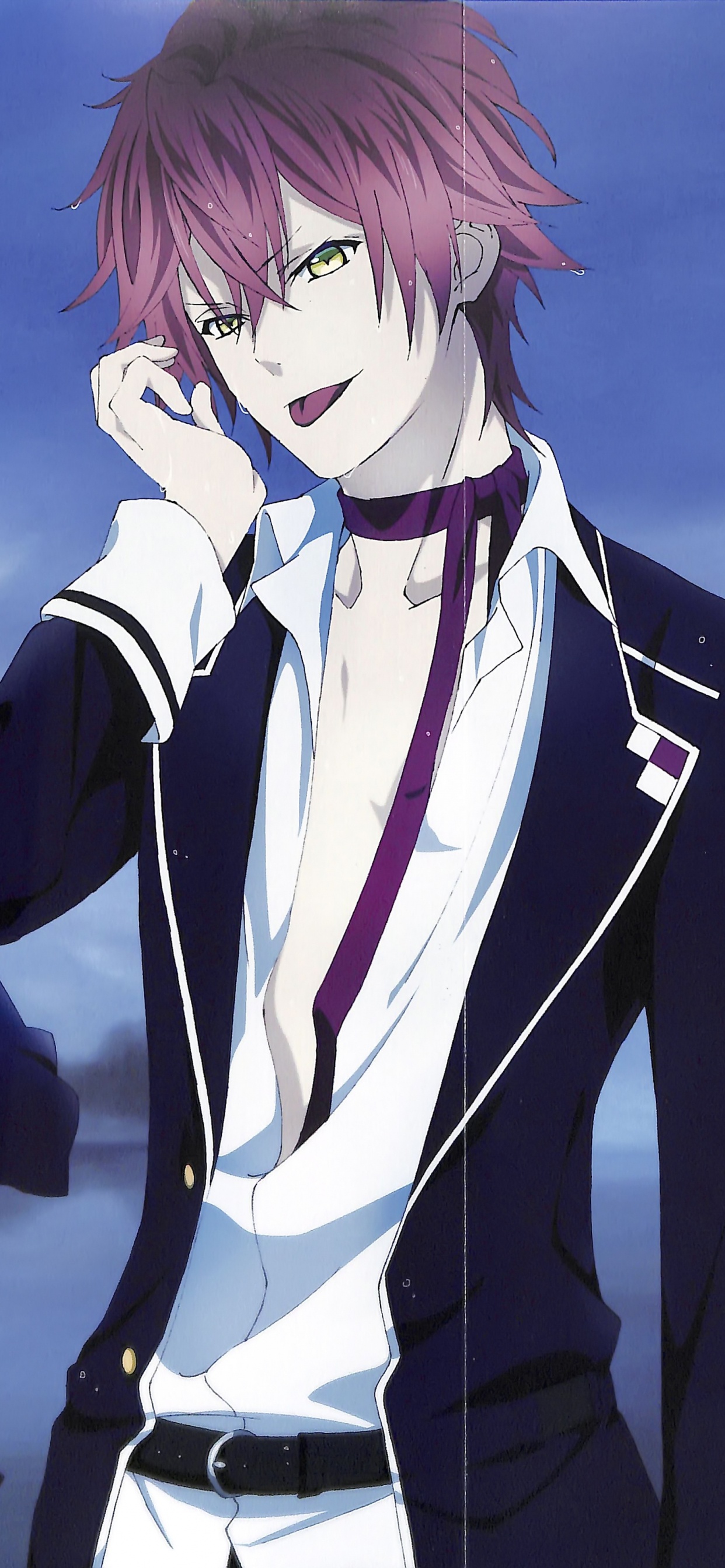 Männliche Und Weibliche Anime-Charaktere. Wallpaper in 1242x2688 Resolution