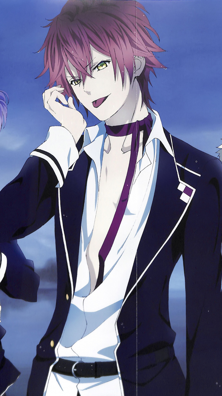 Male and Female Anime Characters. Wallpaper in 750x1334 Resolution