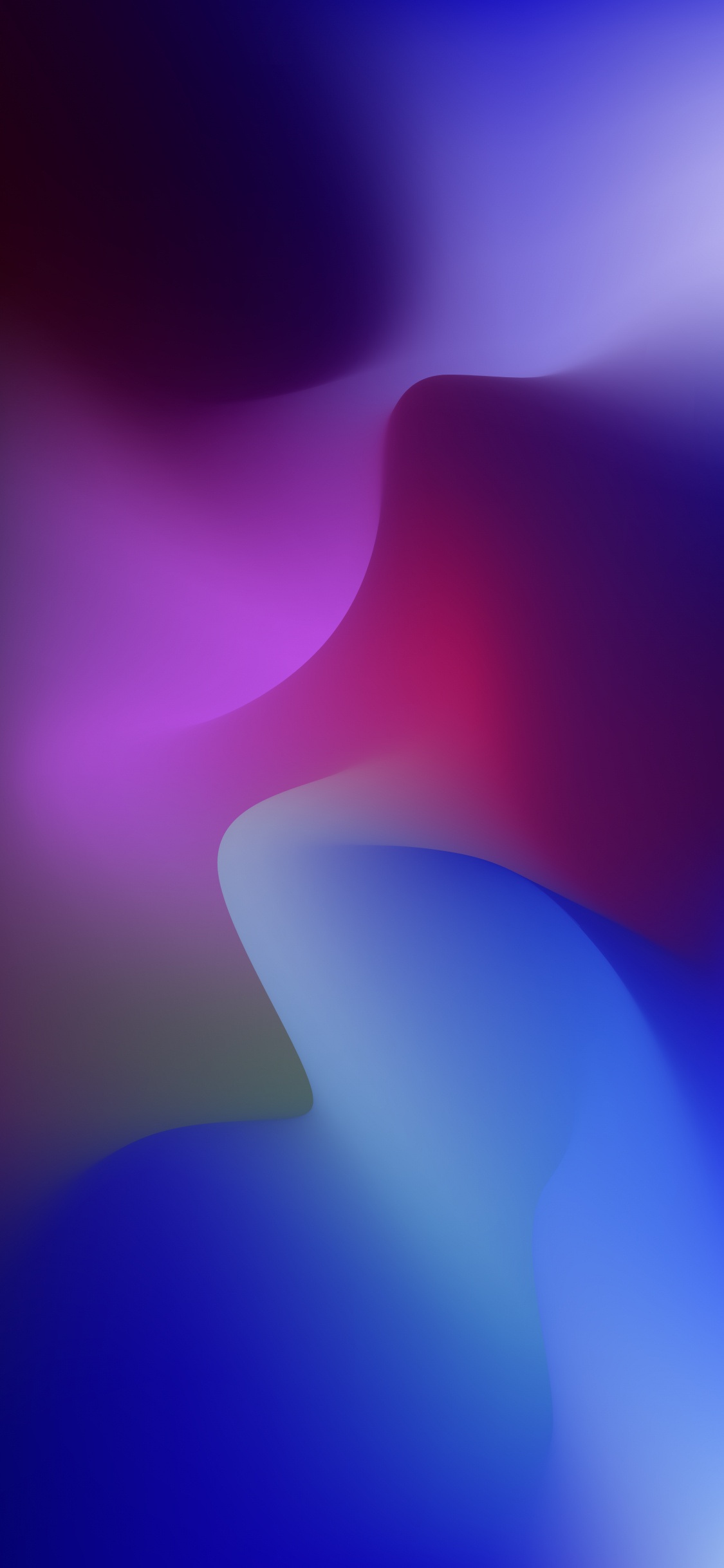 Lumière, la Pureté de la Couleur, Atmosphère, Blue, Purple. Wallpaper in 1125x2436 Resolution
