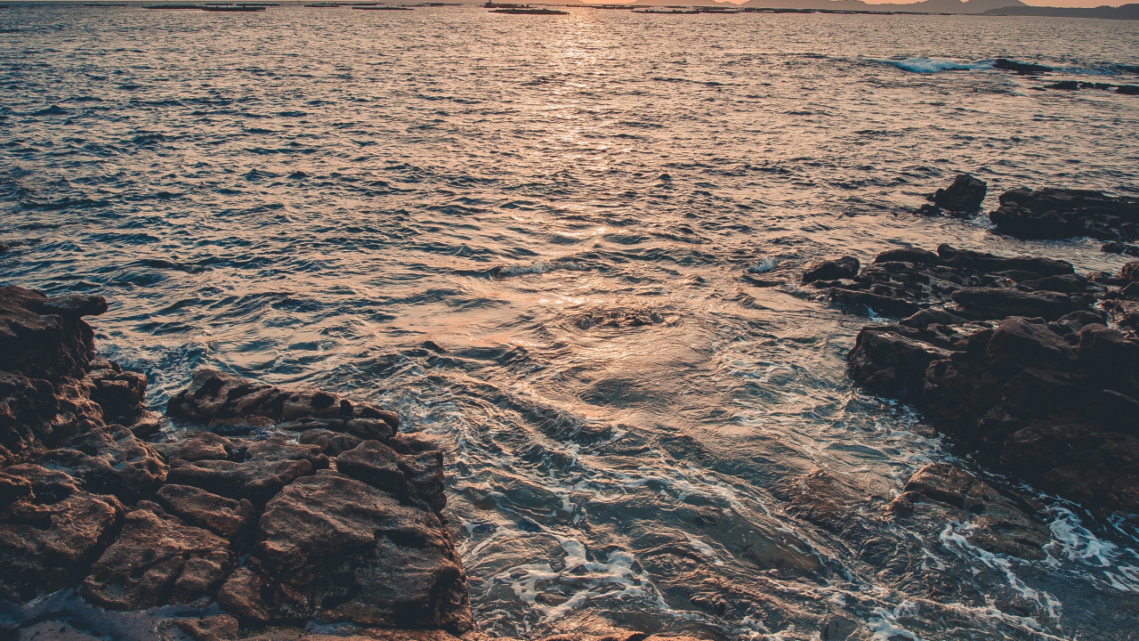 Afterglow, Mar, Agua, Ambiente, Los Recursos de Agua. Wallpaper in 1280x720 Resolution