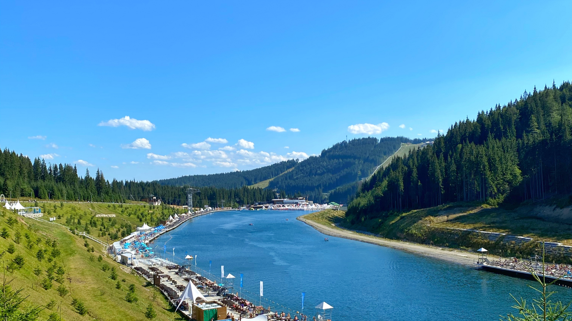 Nature, Mount Scenery, Mountain Range, Water Resources, Fjord. Wallpaper in 1920x1080 Resolution