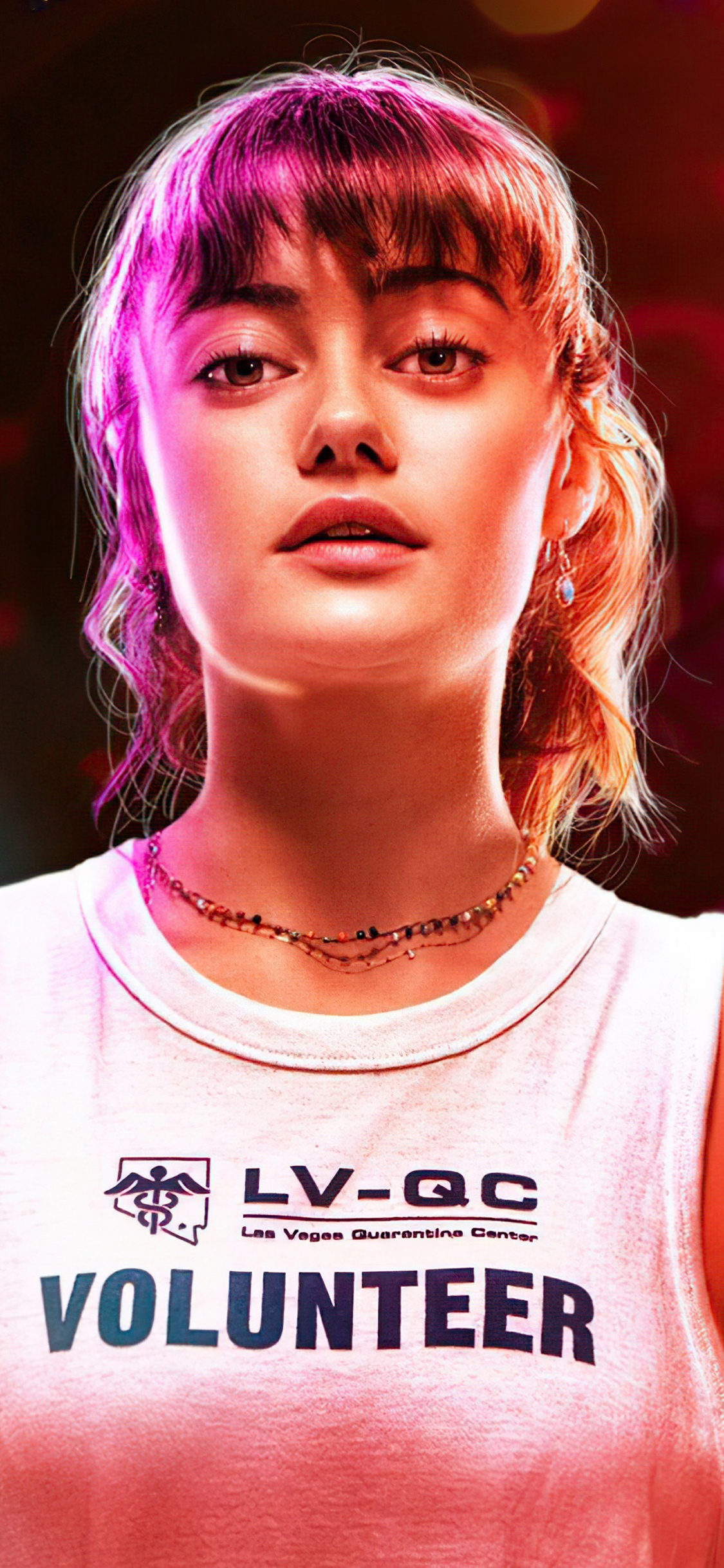 Ella Purnell Armee Der Toten, Ella Purnell, Armee Der Toten, Kate Ward, Scott Ward. Wallpaper in 1125x2436 Resolution