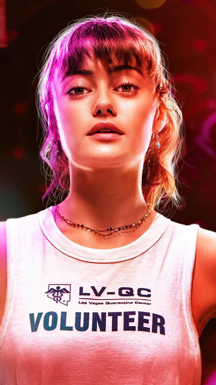 Ella Purnell Army of The Dead, Ella Purnell, Army of The Dead, Kate Ward, Scott Ward. Wallpaper in 750x1334 Resolution