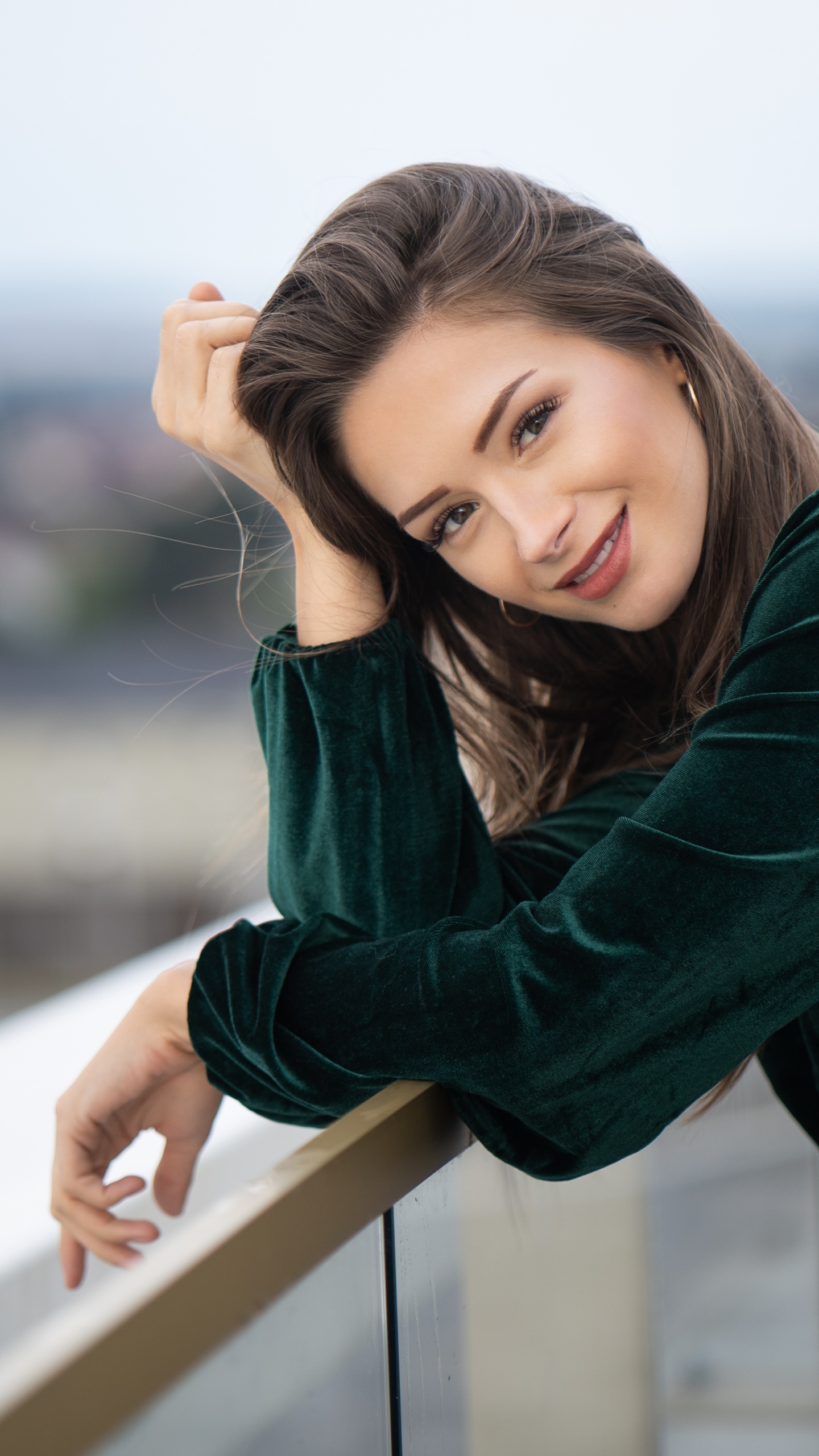 Beauty, Hairstyle, Fashion, Long Hair, Eye. Wallpaper in 1440x2560 Resolution