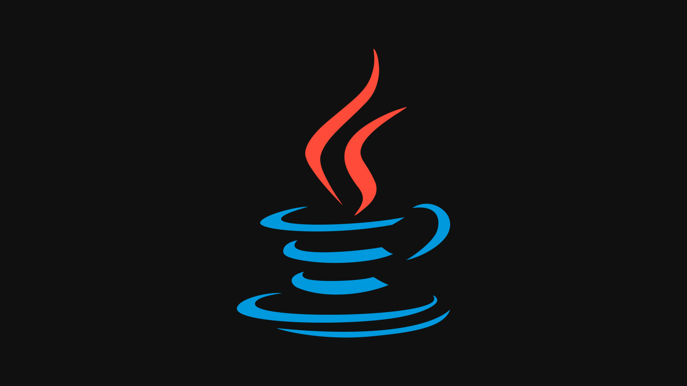 Logo de Java Full Stack, Java, Lenguaje de Programación, Javascript, Data. Wallpaper in 1366x768 Resolution