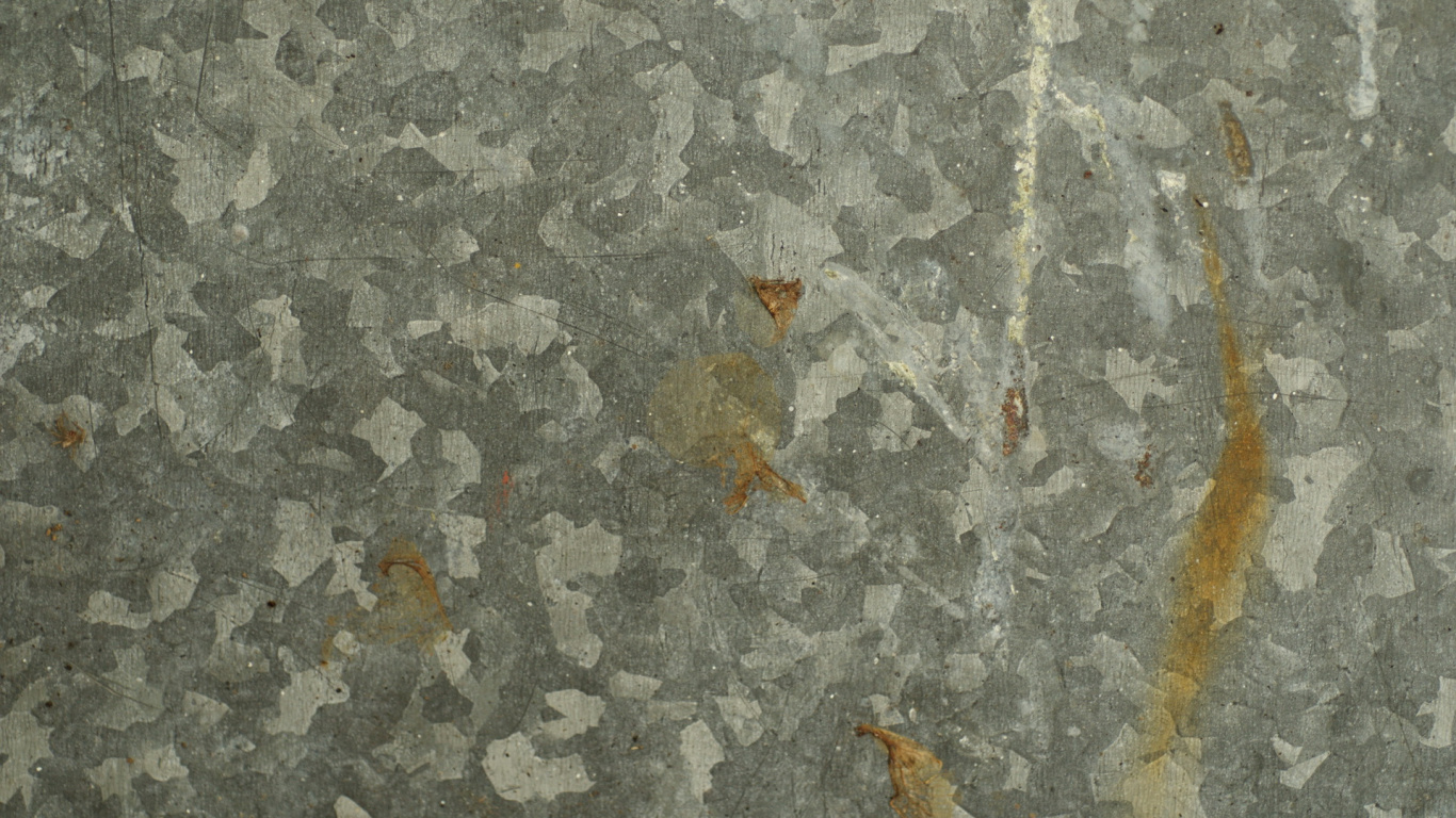 Braunes Getrocknetes Blatt Auf Grauem Betonboden. Wallpaper in 1366x768 Resolution