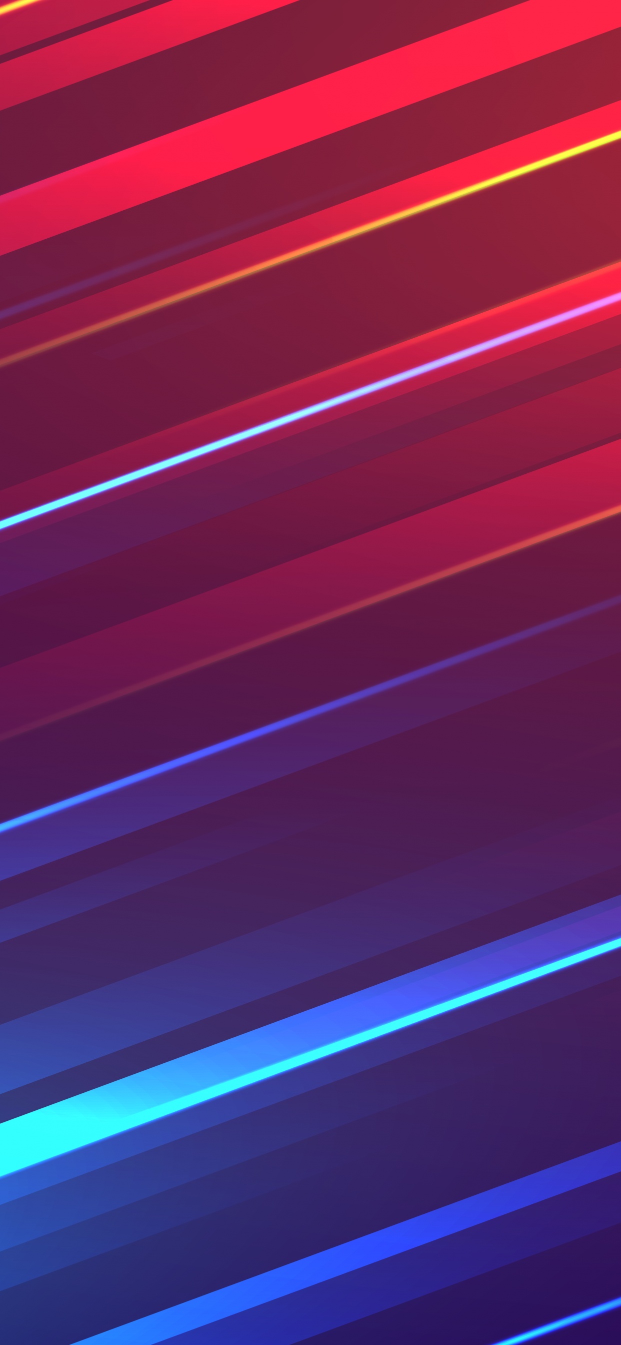 Light, Neon City Free, Android, Colorfulness, Purple. Wallpaper in 1242x2688 Resolution