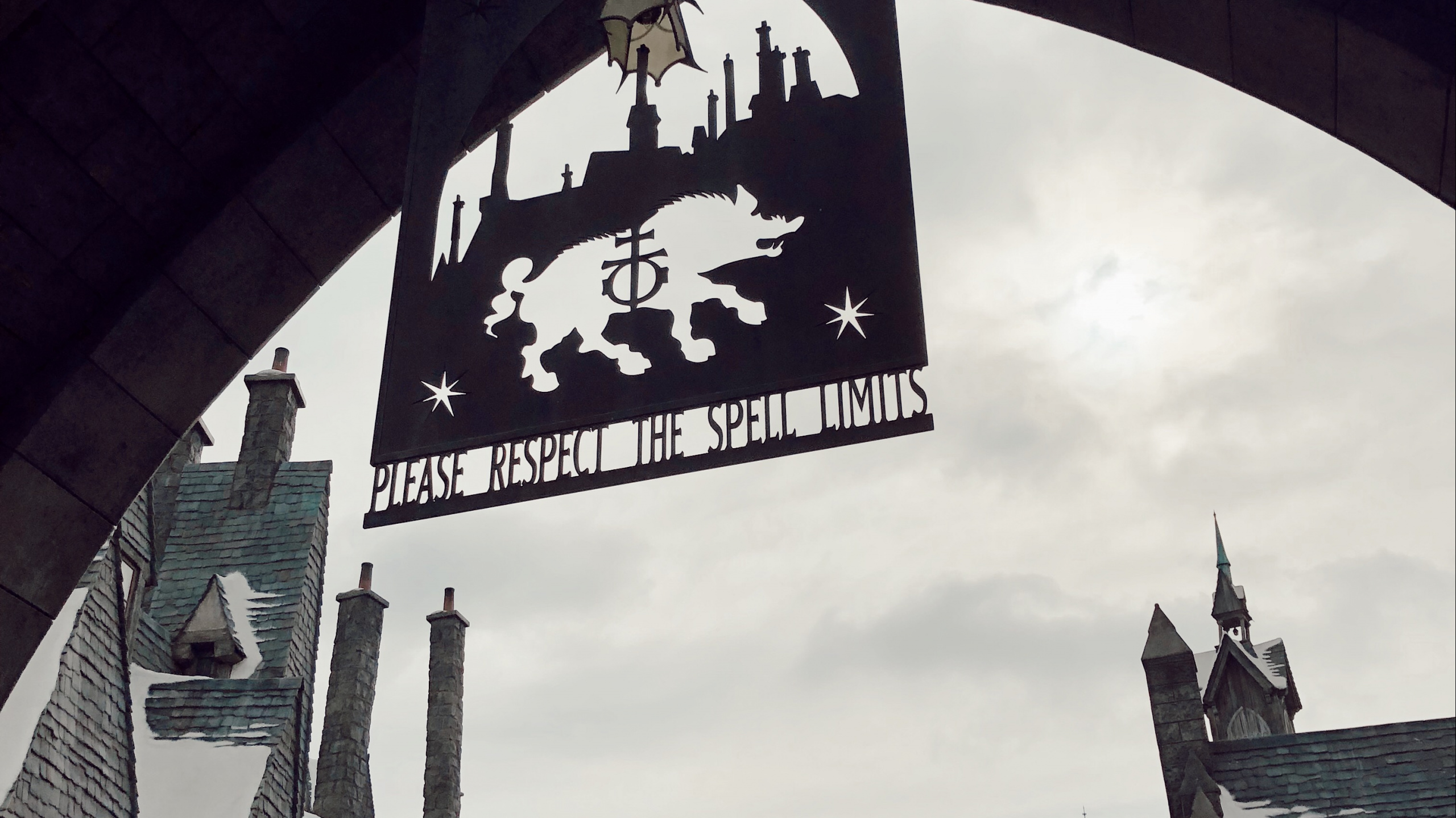 Winkelgasse, Hogwarts, Universal Orlando, Universal Studios Hollywood, Bogen. Wallpaper in 2560x1440 Resolution