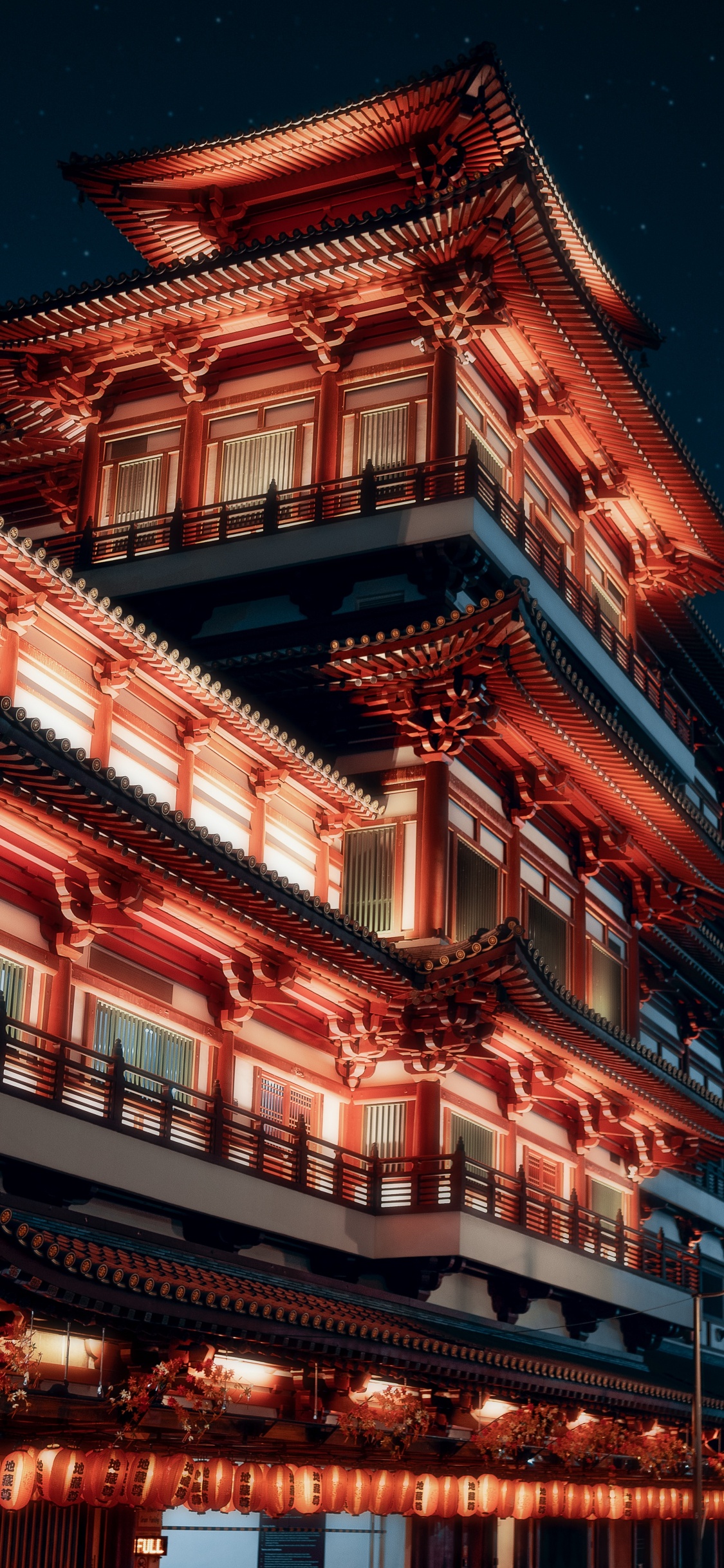 建筑, 正面, 里程碑, 红色的, 城市 壁纸 1125x2436 允许