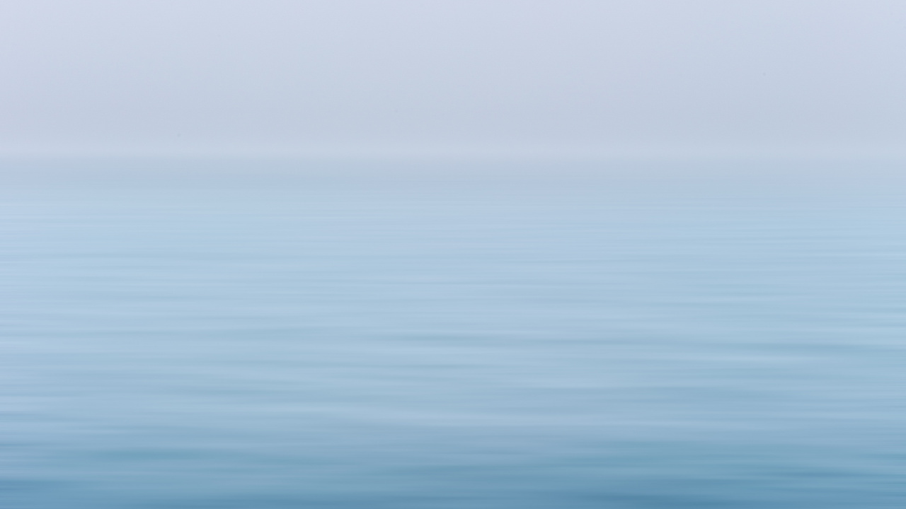 Meer, Horizont, Blau, Wasser, Ruhe. Wallpaper in 1280x720 Resolution